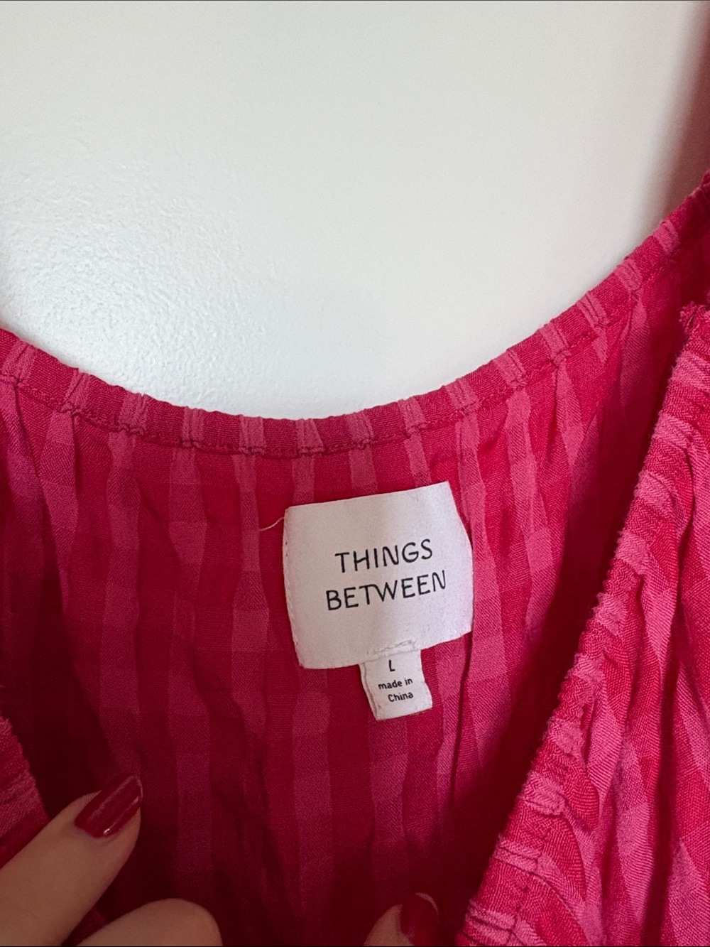 Things Between Gingham Maxi Dress - Picture 3 of 4